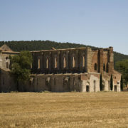 Abbazia di San Galgano - Foto di Vignaccia76, licenza CC-BY-SA-3.0 da Wikimedia Commons