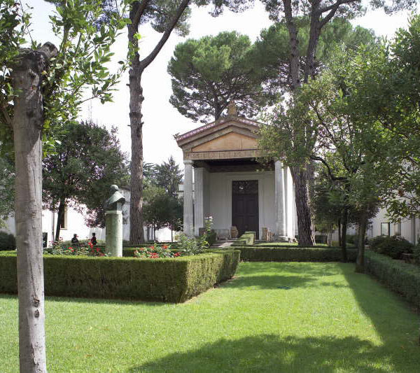Villa Giulia, Ricostruzione Tempio di Alatri